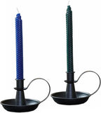 Retro Iron Taper Candle Holder，Black Candlestick Holders Candlelight Stand for Farmhouse Decor Home Wedding Party Table Decoration（2pcs）